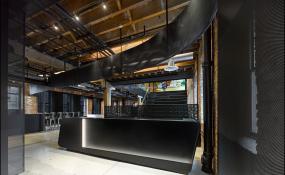 工业公司前台装修设计效果图