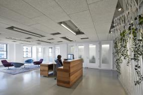 工业公司前台设计效果图