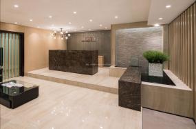 化工企业公司前台图片装修效果图大全