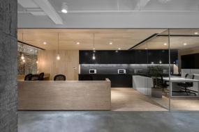 最新玩具公司前台设计装饰效果图