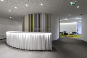 玩具公司前台装饰设计图