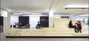 律师事务所公司前台装饰设计效果图大全