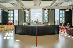 律师事务所公司前台装饰装修效果图大全