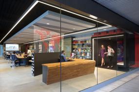 电影公司前台设计装饰图