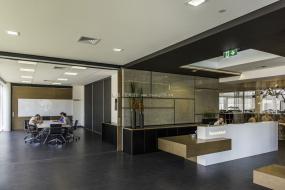 传媒文化公司前台设计装修图片