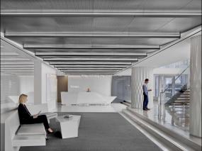 服装公司前台装修实景图图片大全