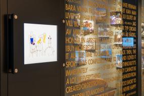 IT公司办公室玻璃隔断装潢设计图片