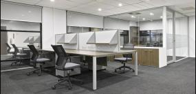 科技公司吊顶装修实物图片