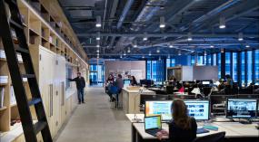 游戏公司吊顶装修设计效果图