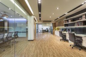 电子科技公司吊顶设计与装修效果图大全