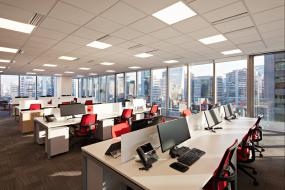 电子科技公司吊顶设计装修图片