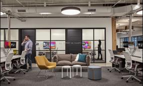 IT公司吊顶设计装修效果图片