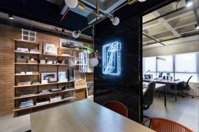 电子科技公司吊顶装修高清效果图