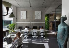 外国公司吊顶装饰设计效果图