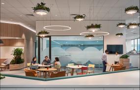 IT公司吊顶装修效果图