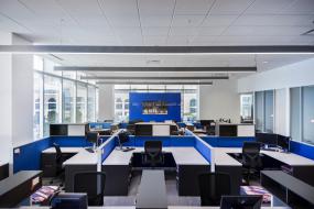 传媒文化公司吊顶装修实景图片