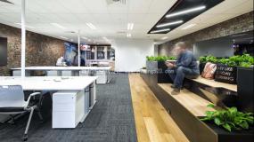 传媒文化公司吊顶设计装饰效果图片