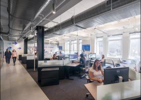 传媒文化公司吊顶装饰图片