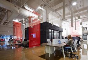 金融公司吊顶装潢金融效果图片