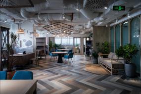 金融公司吊顶装潢效果图片