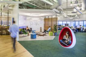 办公室木地板设计与装修效果图大全