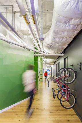 办公室木地板设计效果图