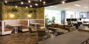 办公室木地板装修设计图片