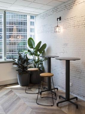 办公室木地板装修设计效果图