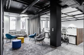 培训教育公司吊顶设计与装修效果图大全