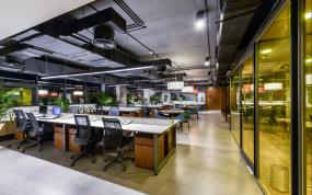 房地产公司吊顶装饰设计效果图片