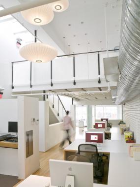 生物科技公司吊顶装修实景图片大全