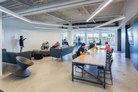 生物科技公司吊顶装修实景图图片大全