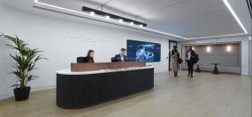 科技公司木地板装饰设计效果图大全