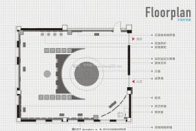 展厅平面布置装修设计效果图大全