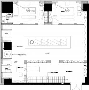 展厅平面布置装潢设计图片