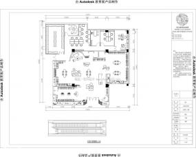 展厅平面布置装饰装修效果图