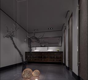 中式快餐店设计效果图片