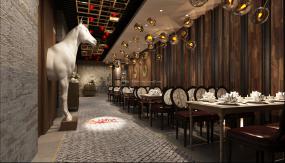 最新中式快餐店装修设计图片