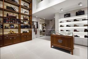 鞋帽店展柜装修设计效果图片