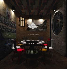 菜馆设计装饰效果图