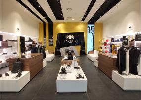 鞋帽店展柜装饰设计效果图