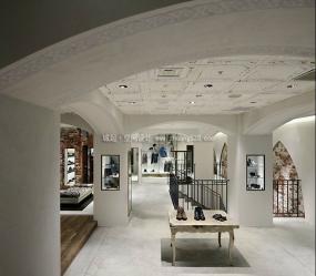 鞋帽店展柜装修实景图图片大全