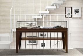 鞋帽店展柜装潢设计图片