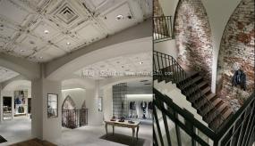 鞋帽店展柜装修实景图图片