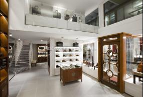 鞋帽店展柜装潢设计效果图片