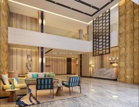 宾馆大厅装修实景图片大全