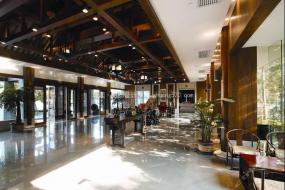 宾馆大厅装修方案效果图