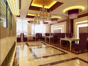 2018年宾馆大厅装修效果图