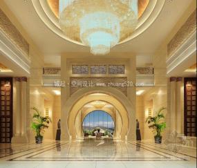 2018宾馆大厅装修效果图
