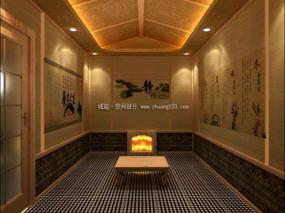 汗蒸房装修设计效果图